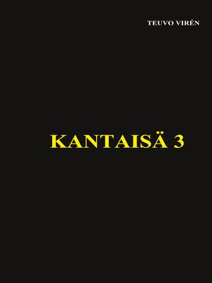 cover image of Kantaisä 3